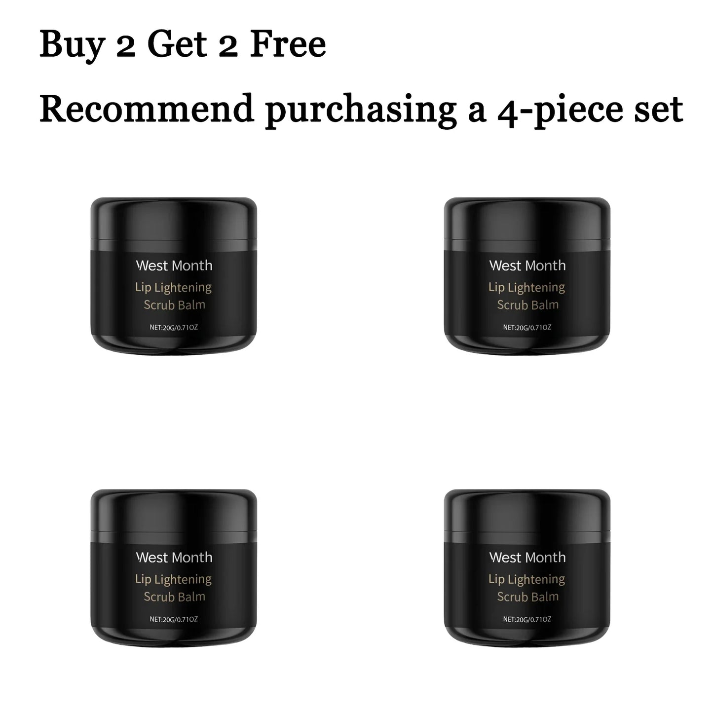 20G Lip Scrub Balm – Exfoliating, Moisturizing & Nourishing