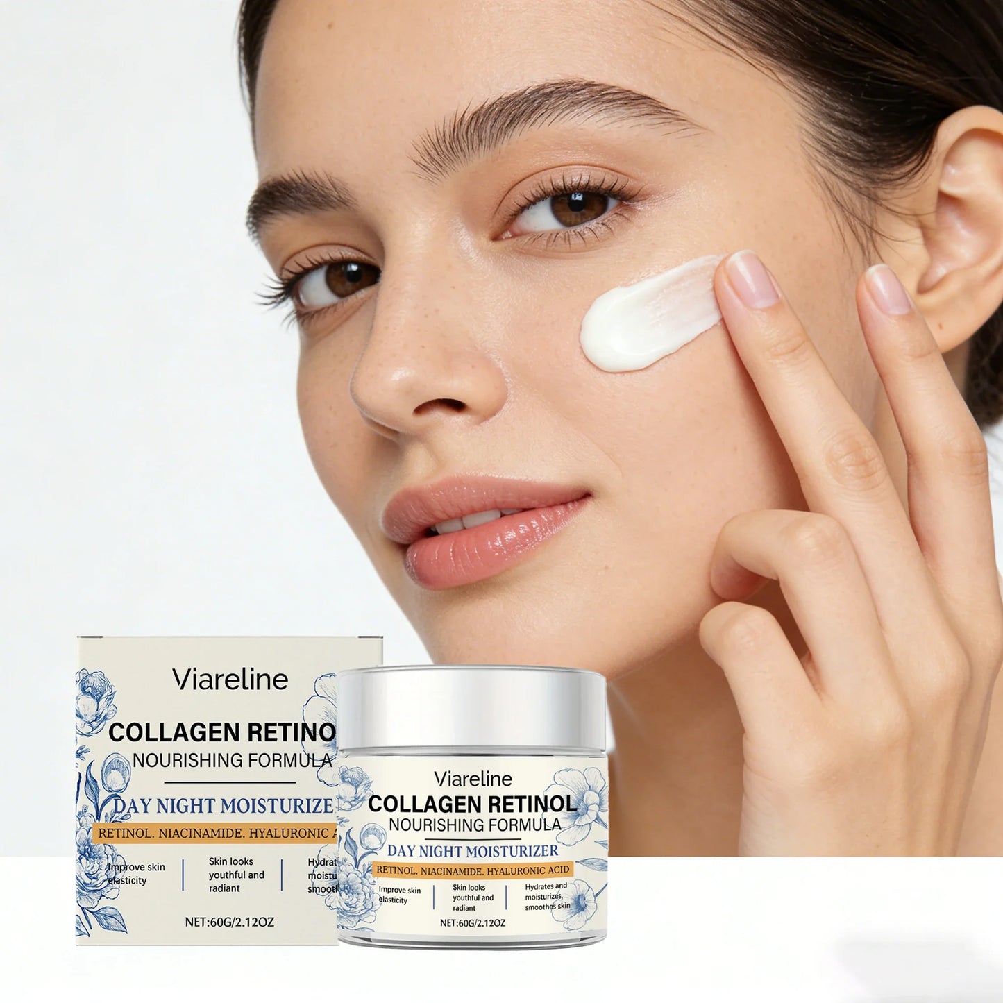 Viareline Retinol Face Cream 60g – Anti-Aging Moisturizer