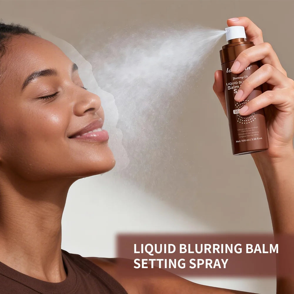 Lakerain Matte Setting Spray – Oil Control & Hydrating Blurring Mist Makeup Setting Spray Peaceful Pleasures Health and Wellness