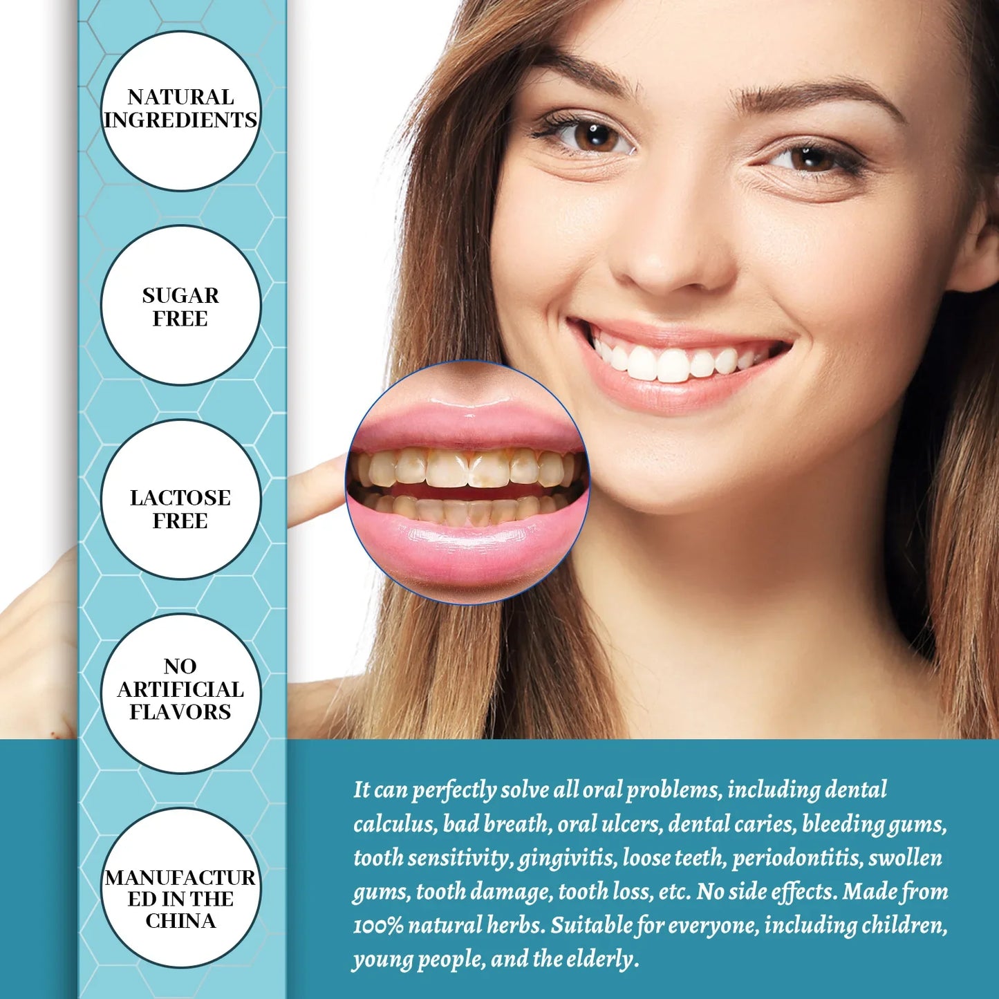 Jaysuing Alcohol-Free Whitening Mouthwash – Fresh Breath & Gums
