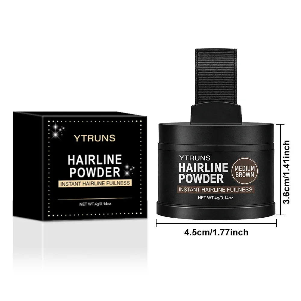 YTRUNS Hairline Powder Medium Brown | Root Touch-Up Shadow 4g