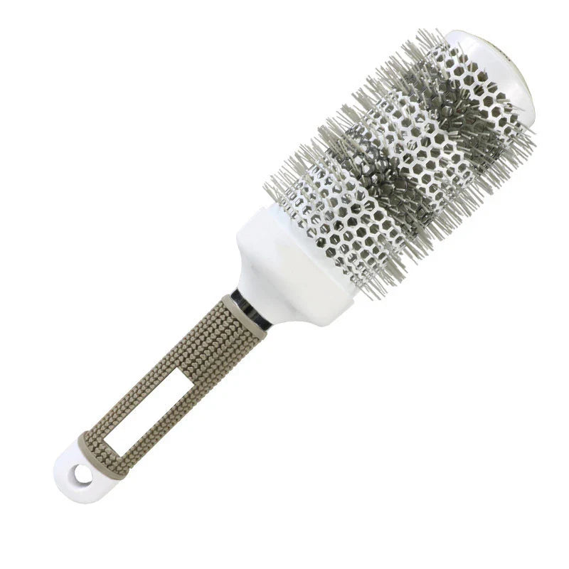 Thermal Round Barrel Hair Brush – Nylon Salon Styling Comb