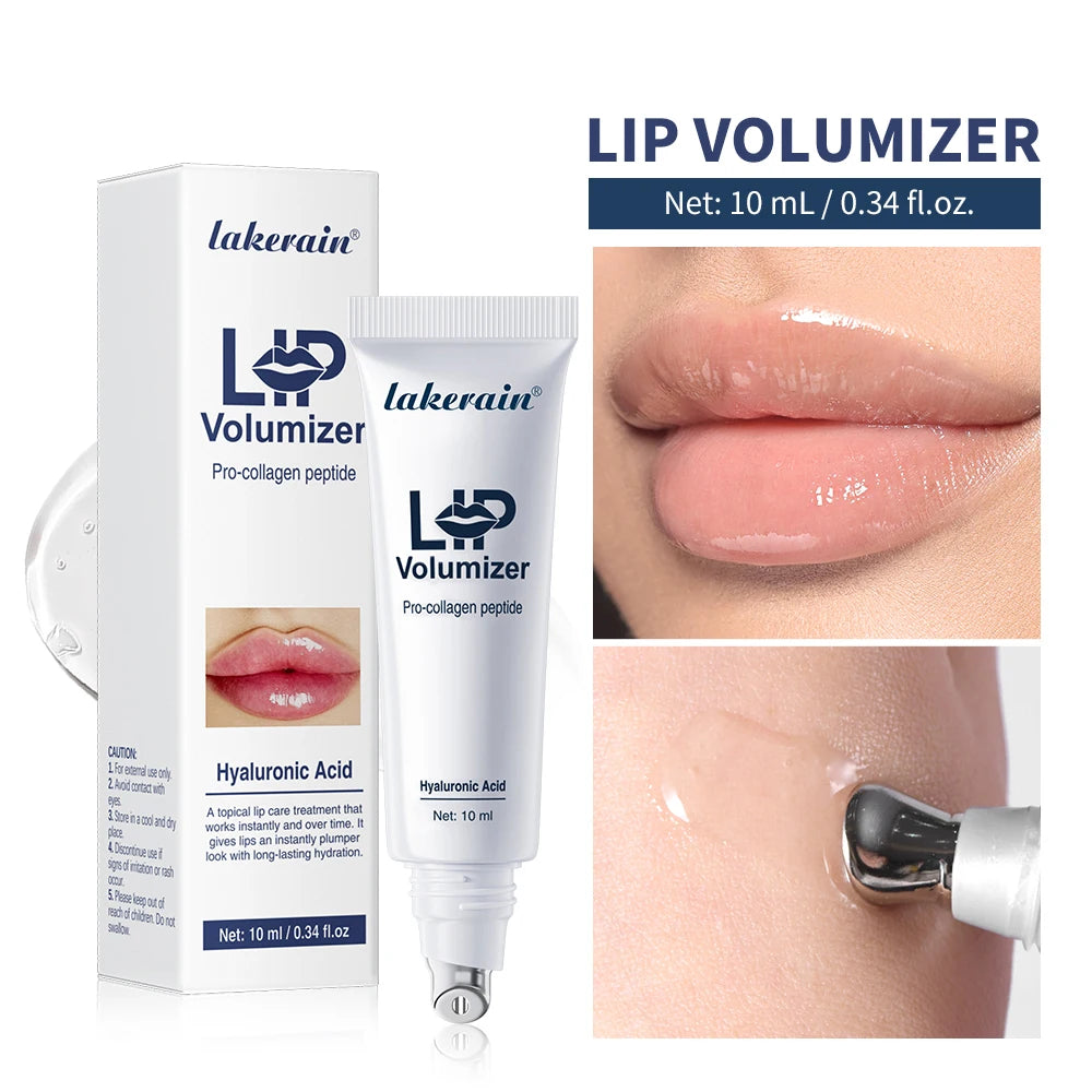 Lip Plumper gloss Lip Volumizer Deep Hydration Nourishing Moisture Smooth Non Sticky Fragrance Free Easy To Apply Lip Care Peaceful Pleasures Health and Wellness 1pc