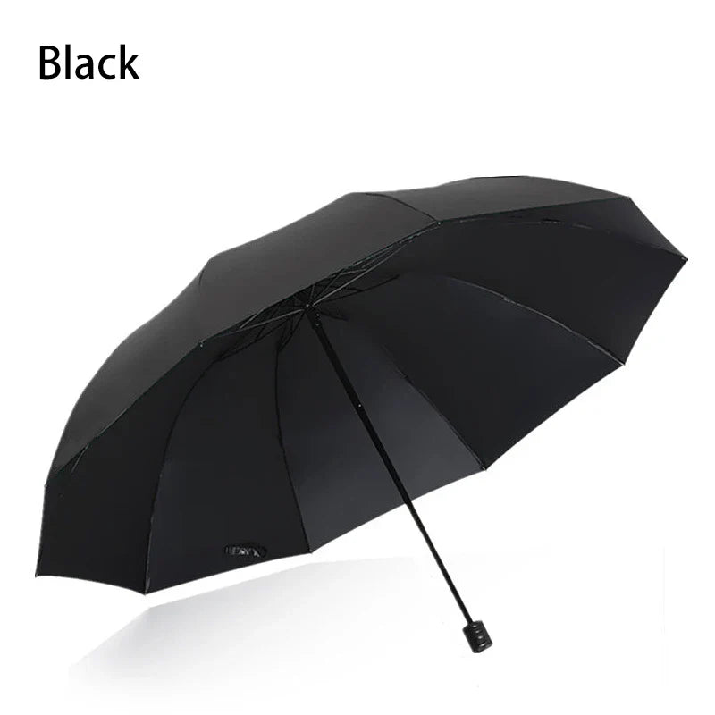 130cm UV Protection Folding Parasol – Sun & Rain Umbrella