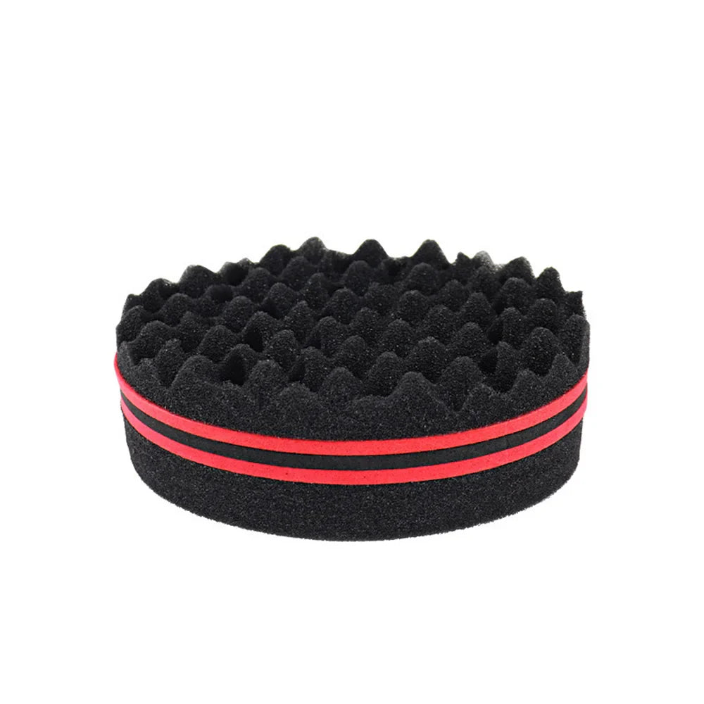 Double-Sided Twist Hair Sponge Brush – Afro Curl Styling