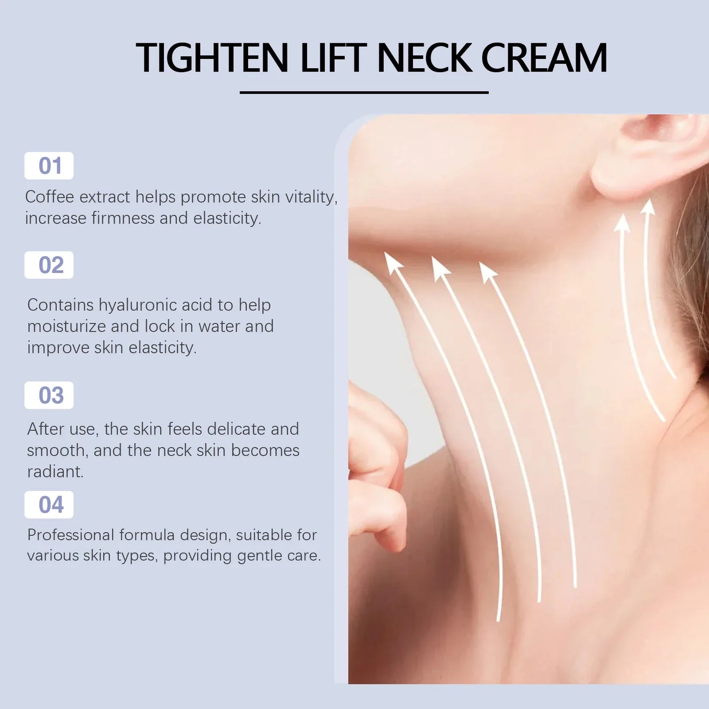 50g Firming Neck Cream – Moisturizing, Tightening & Anti-Aging