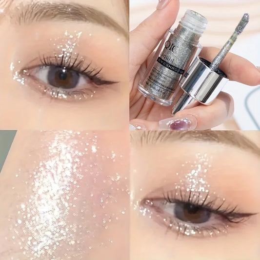 Diamond Sparkling Glitter Liquid Eyeliner – Waterproof & Quick Dry Glitter Liquid Eyeliner Oasis Select
