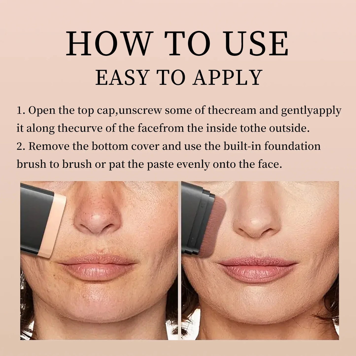 O'Cheal 2-in-1 Concealer Foundation Stick – Matte Waterproof