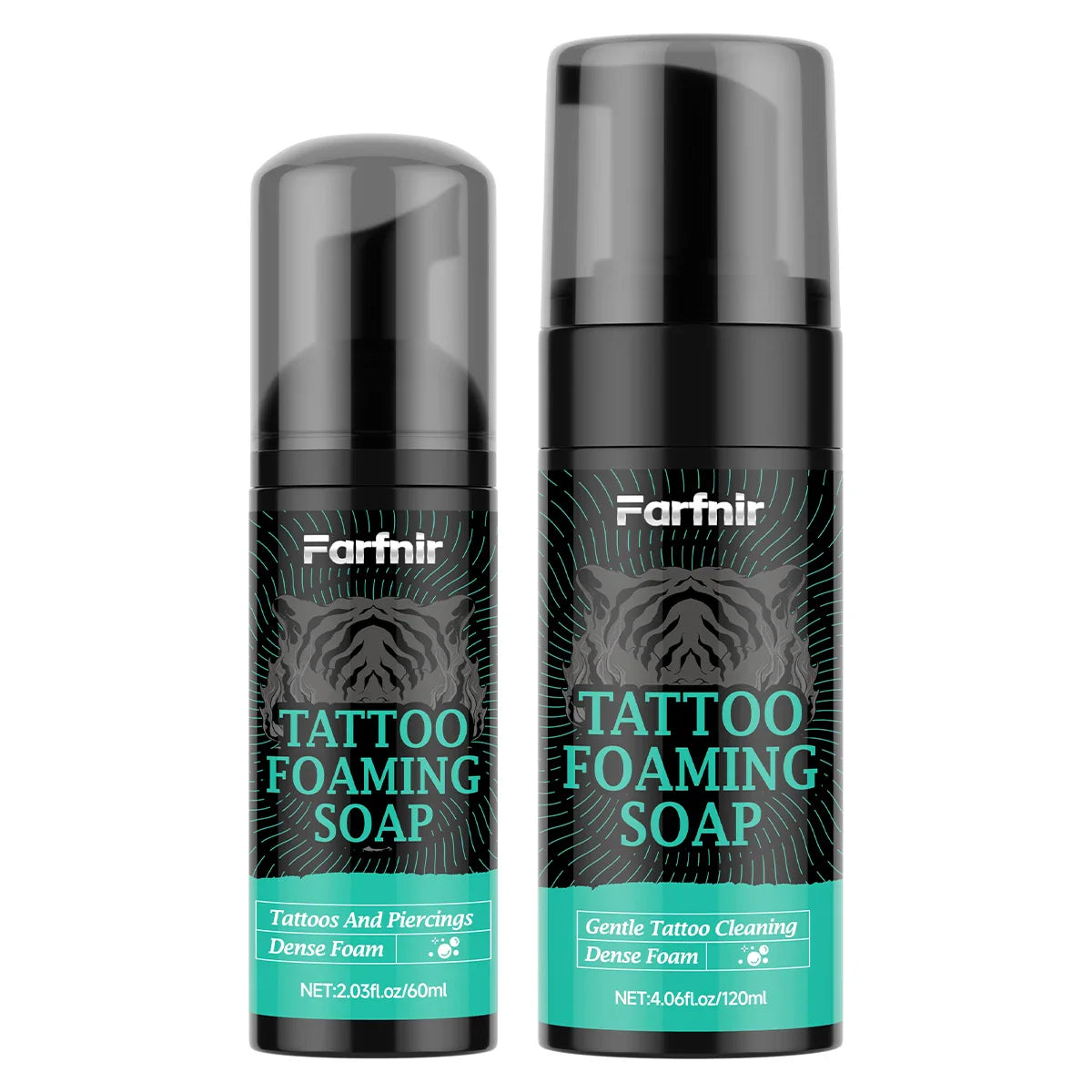 Tattoo Foaming Soap – Moisturizing Cleanser for New & Old Tattoos
