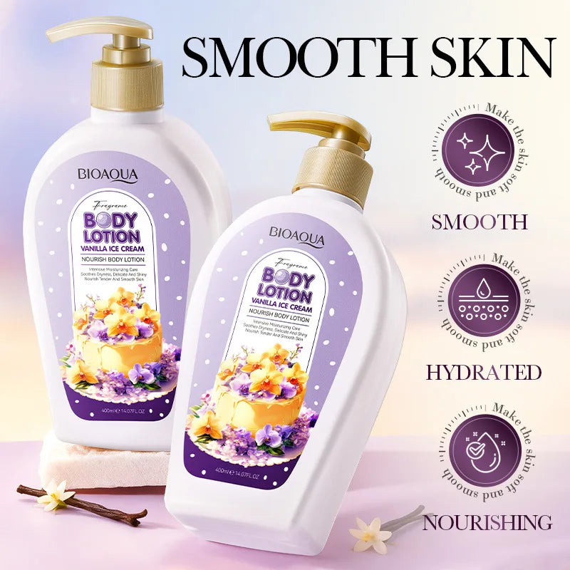 Vanilla Ice Cream Cake Body Lotion 400ml – Deep Moisturizer