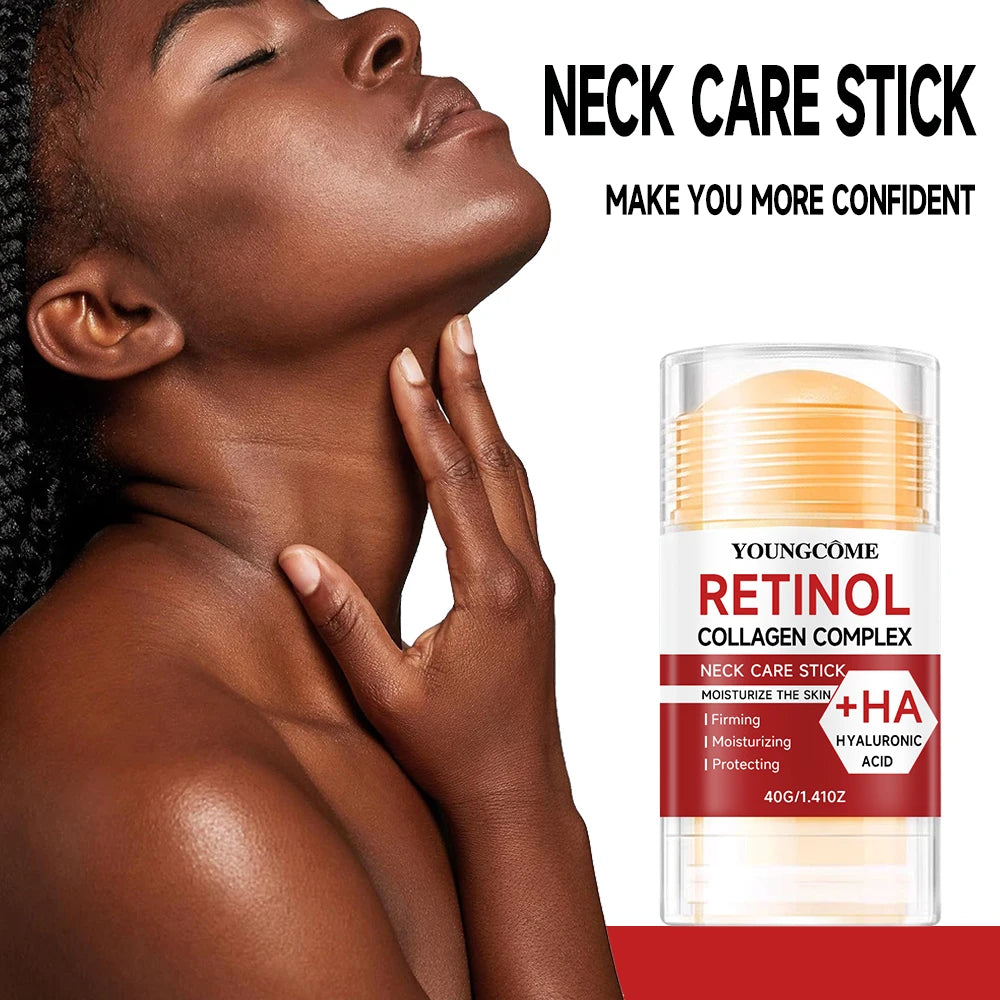 Retinol Face and Neck Treatment Bar with Firming Elasticity Improve Loose Skin Lotion Moisturizes and brightens skin products Peaceful Pleasures Health and Wellness