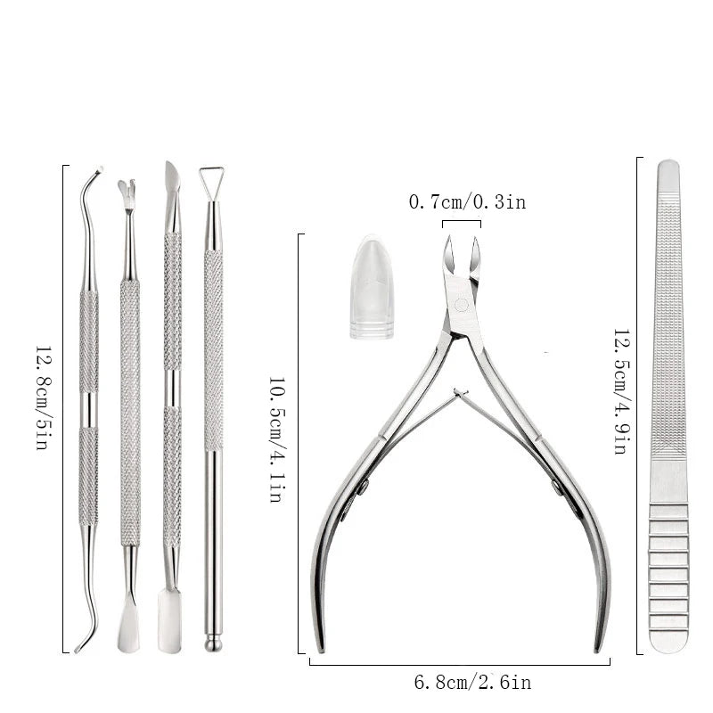 Nail Art Tools Set, Nail File, Removing Dead Skin, Polishing Nails, Delicate and Durable, Nail Art Art Artifacts Peaceful Pleasures Health and Wellness