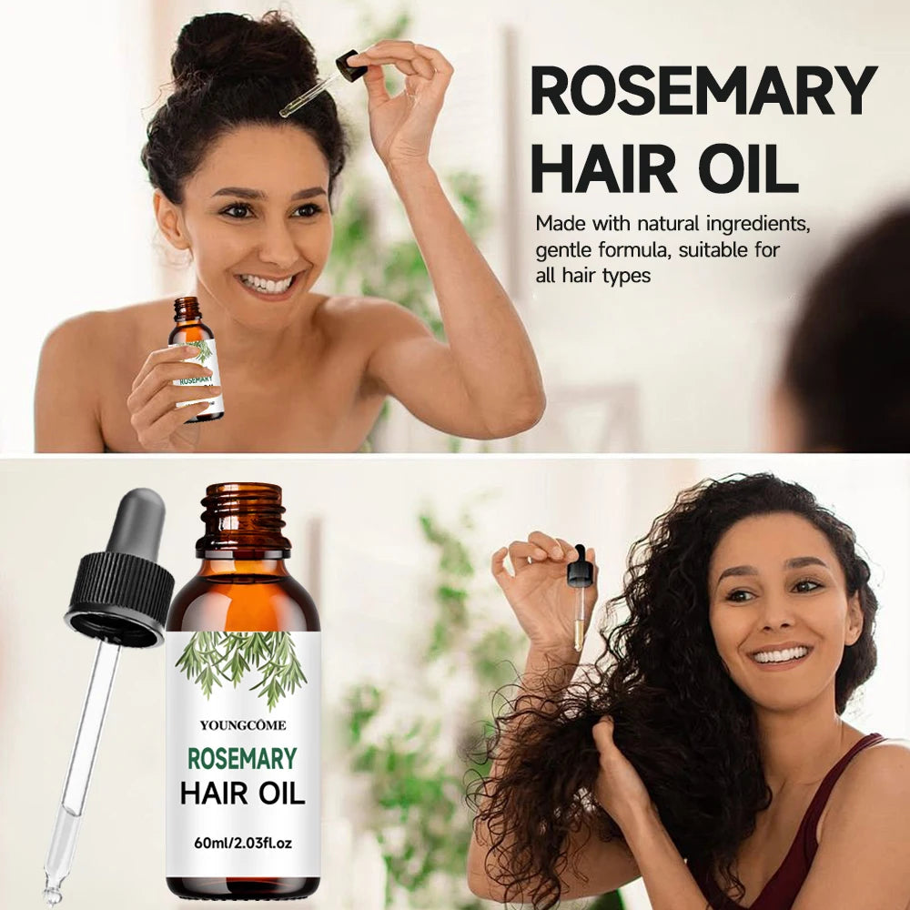 Rosemary Dense Hair Essential Oil Repair Hairs Damage Prevent Hair Loss Promotes Hair Growth Fights Dandruff Dry ScalpAdds Shine Peaceful Pleasures Health and Wellness