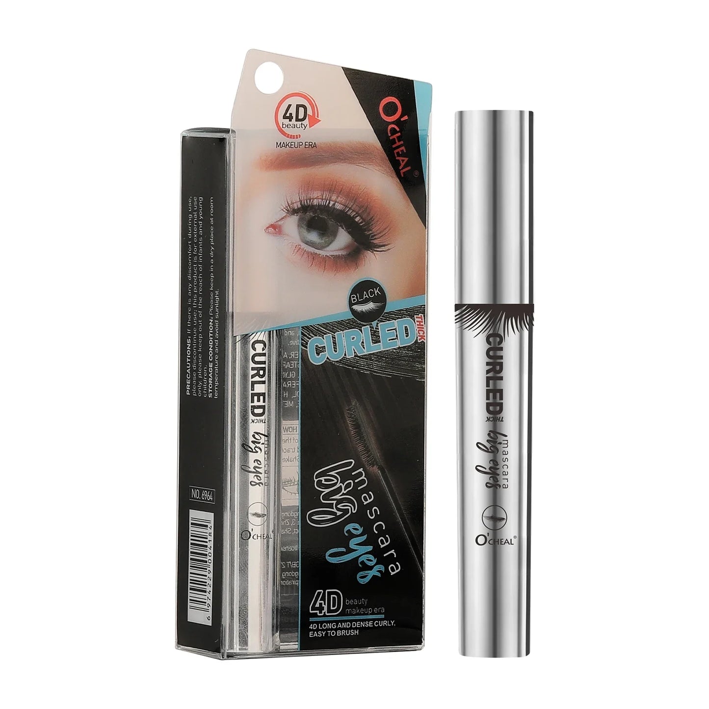O'Cheal Volumizing Mascara – Waterproof, Lengthening & Long Lasting