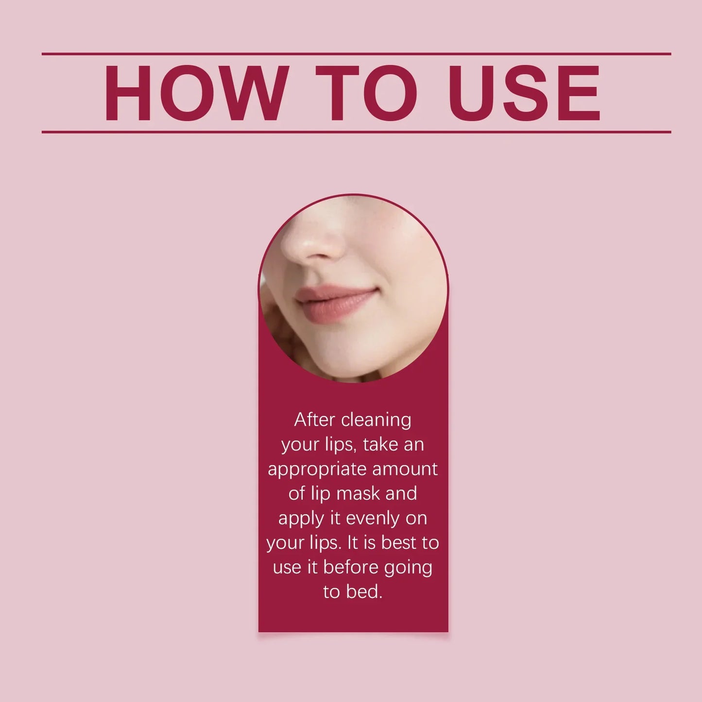 Pomegranate Lip Mask 30g – Overnight Moisturizing Lip Treatment