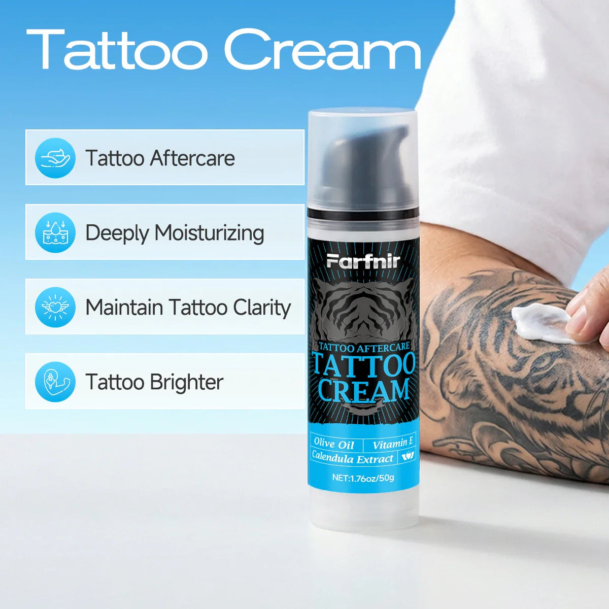 Post-Tattoo Care Cream – Moisturizing & Fast-Absorbing 50g
