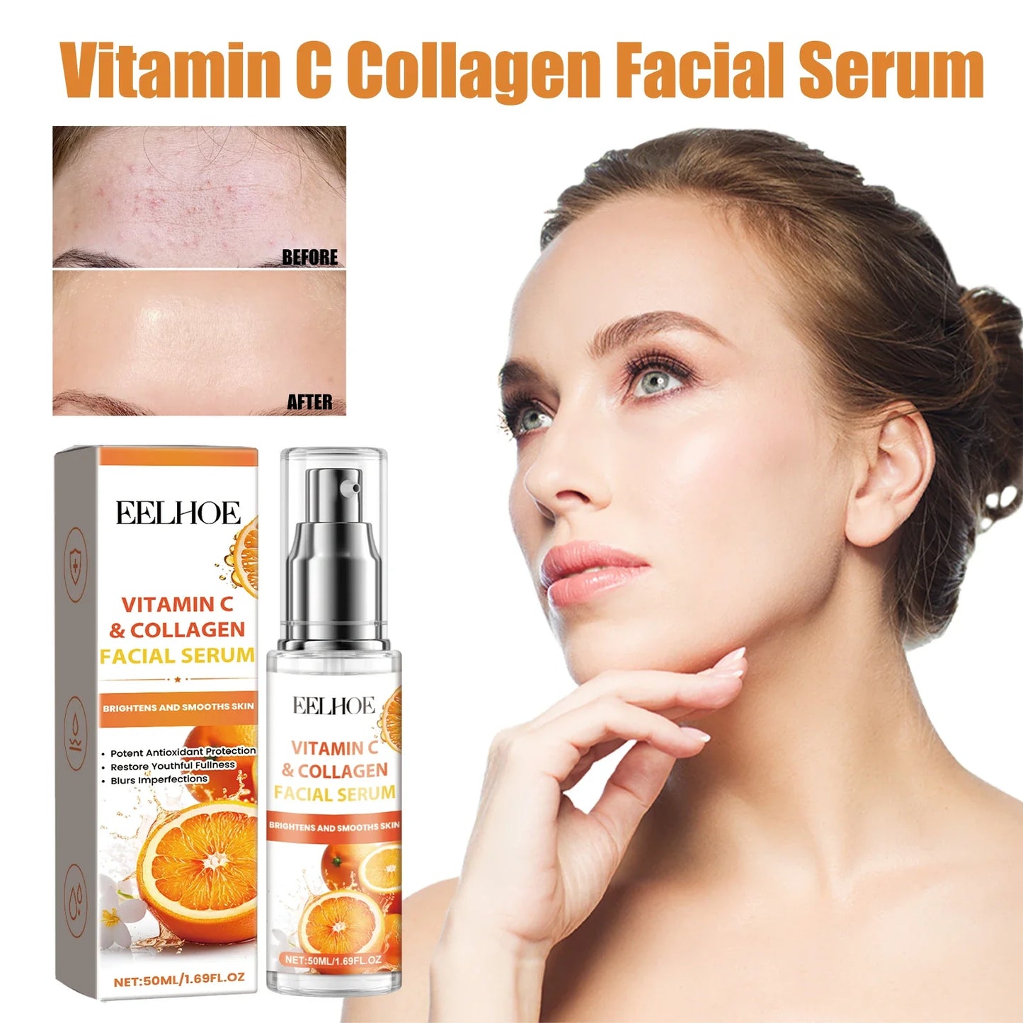 Vitamin C Face Serum 50ml – Anti-Aging, Brightening Glow