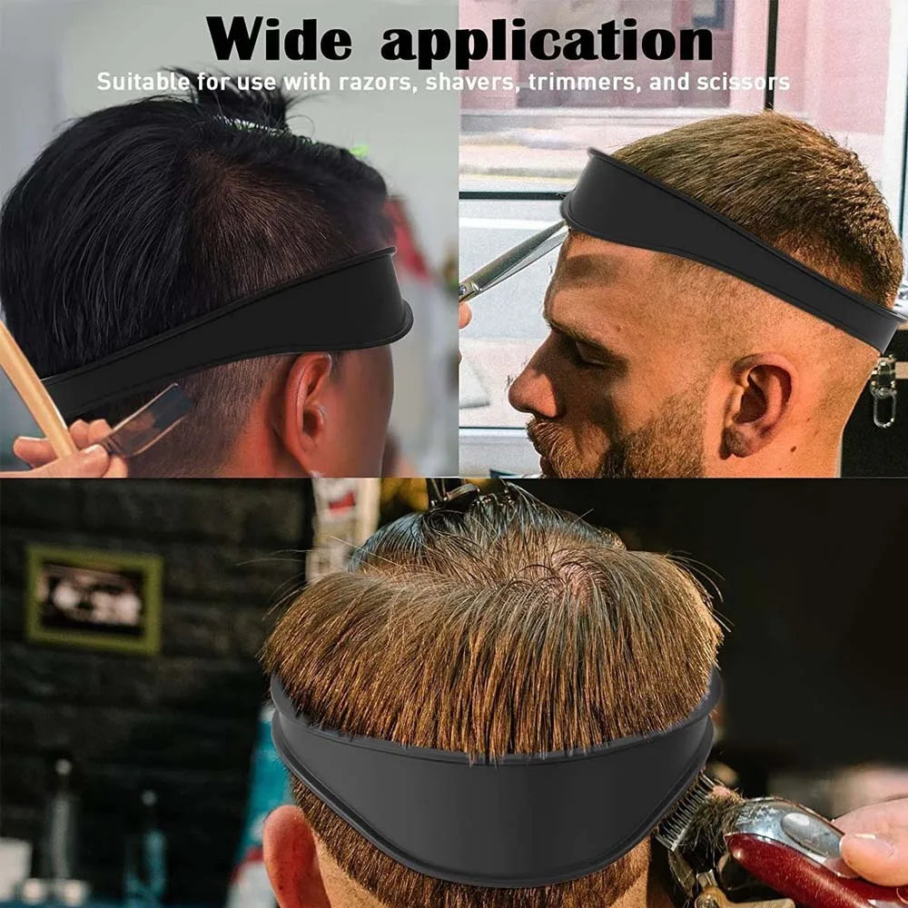 Silicone Neckline Shaving Template & Hair Cutting Guide
