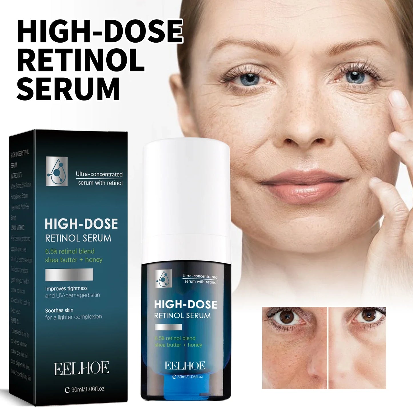 30ml Retinol Face Serum – Hydrating, Firming & Glow Boosting