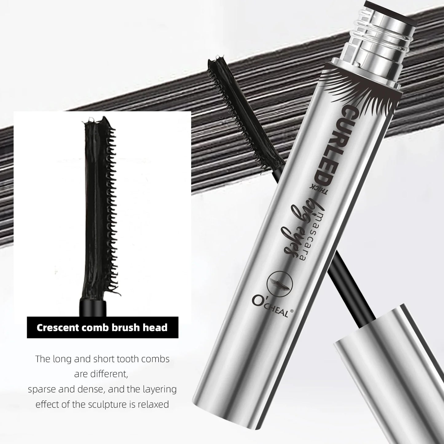 O'Cheal Volumizing Mascara – Waterproof, Lengthening & Long-Lasting