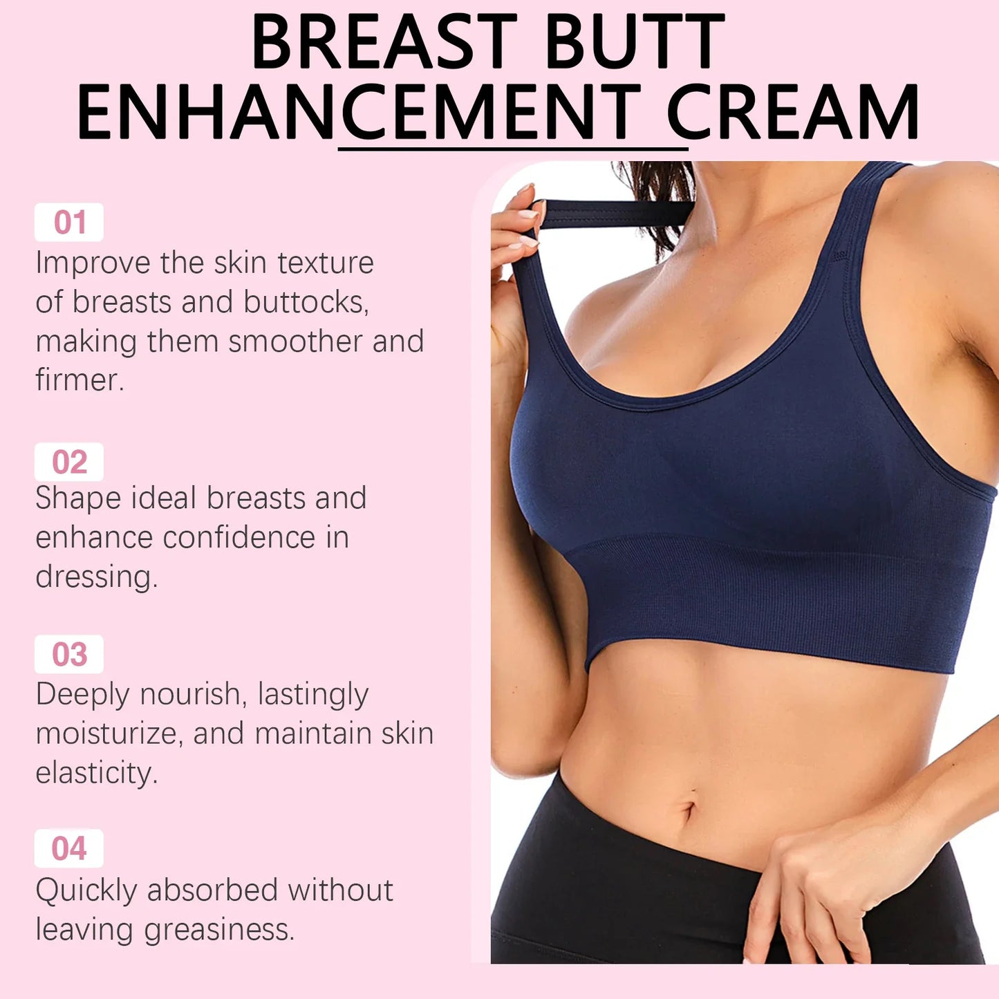 OceAura Breast & Butt Enhancement Cream – Firm & Nourish 50g