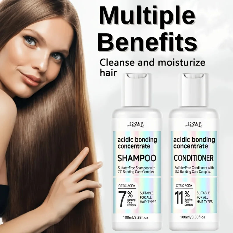 GSWP shampoo and conditioner set. Gently cleanses, deeply moisturises,provides premium care. Controls oiliness for volume. 200ML Peaceful Pleasures Health and Wellness