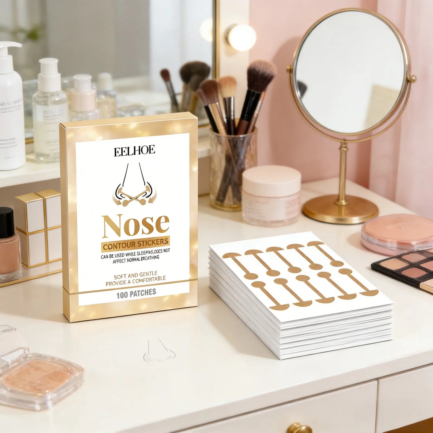 EELHOE Nose Contouring Sculpting Patches | Hydrogel Shaping Stickers