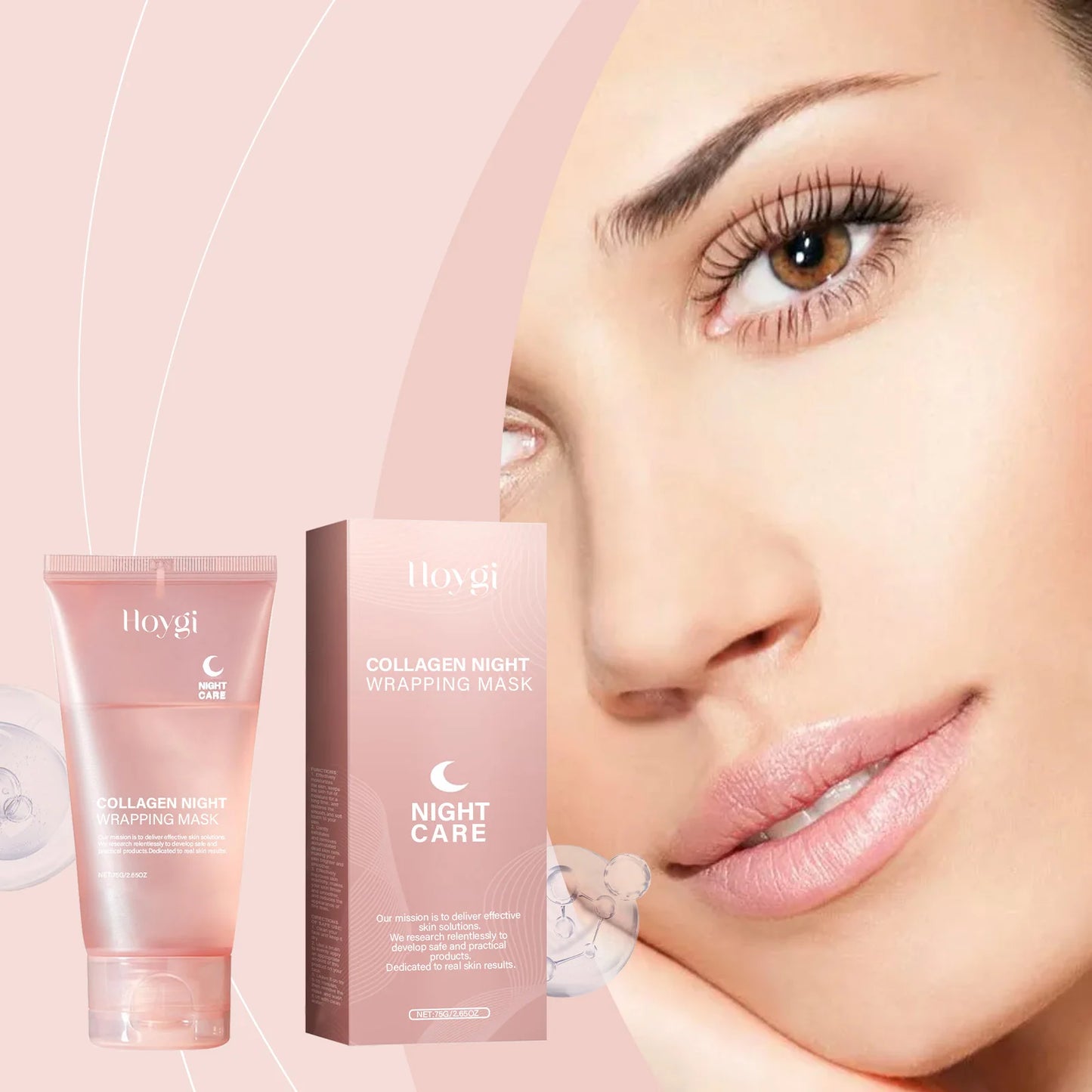 Hoygi Collagen Peel-Off Facial Mask – Hydrate & Brighten Skin