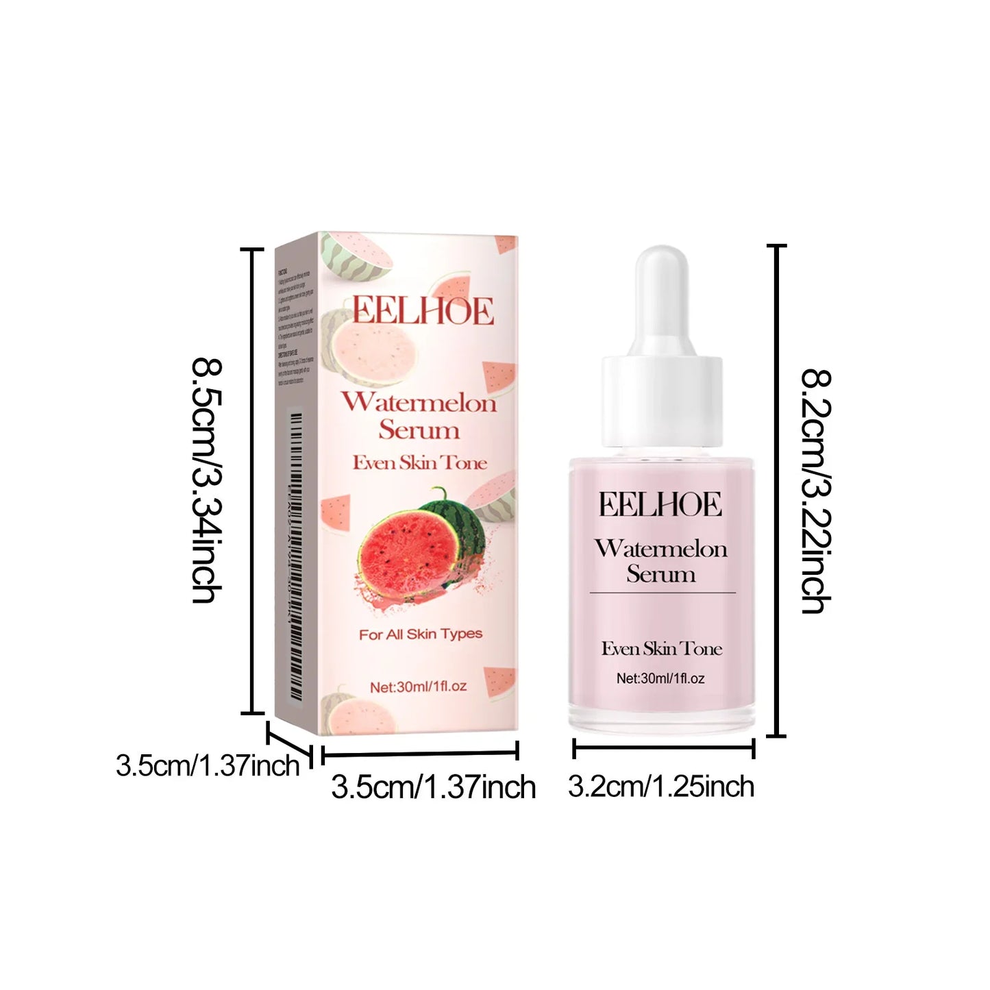 Watermelon Face Serum 30ml – Hydrating & Anti-Aging Glow