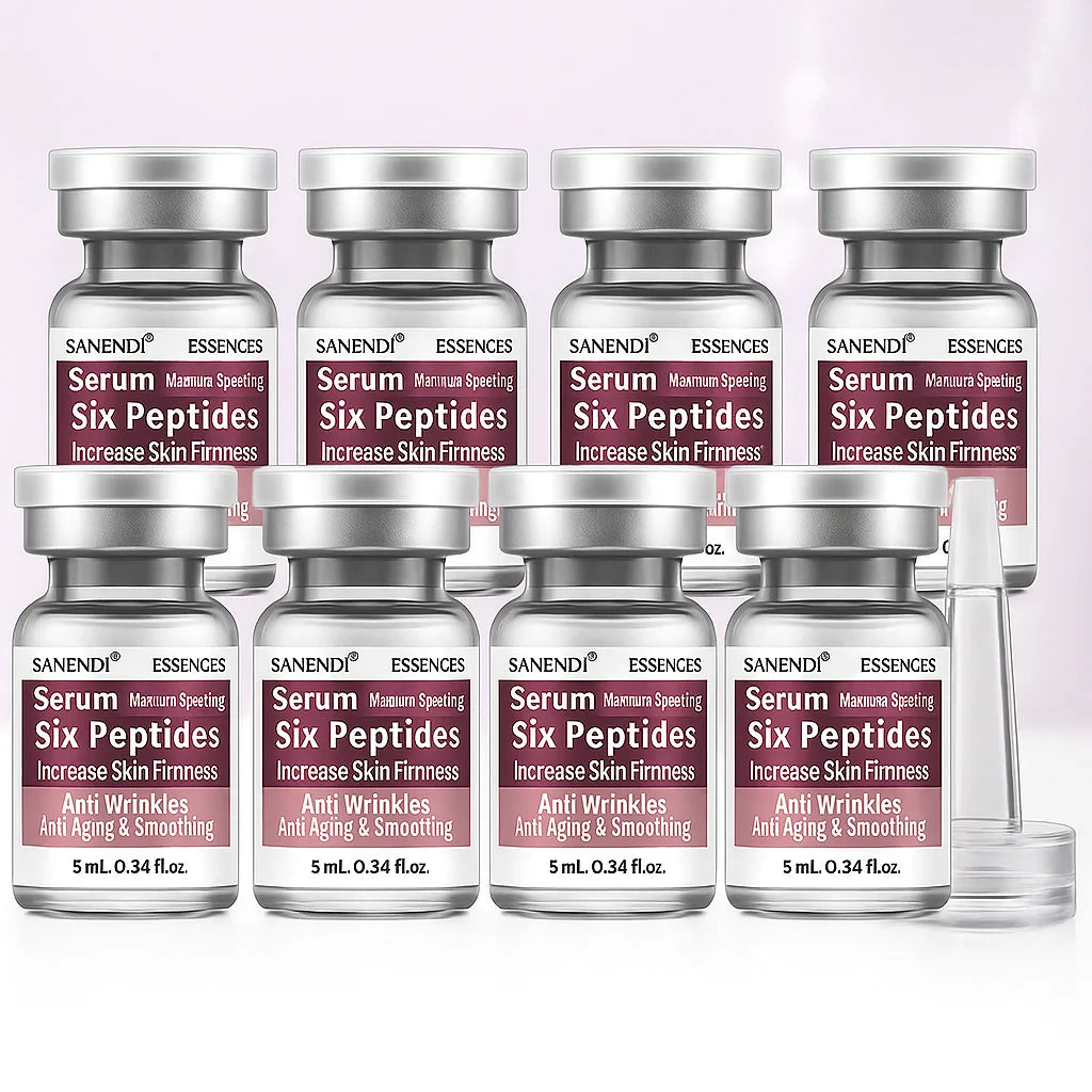 Korean Six Peptide Hyaluronic Acid Face Serum – 10 Vials