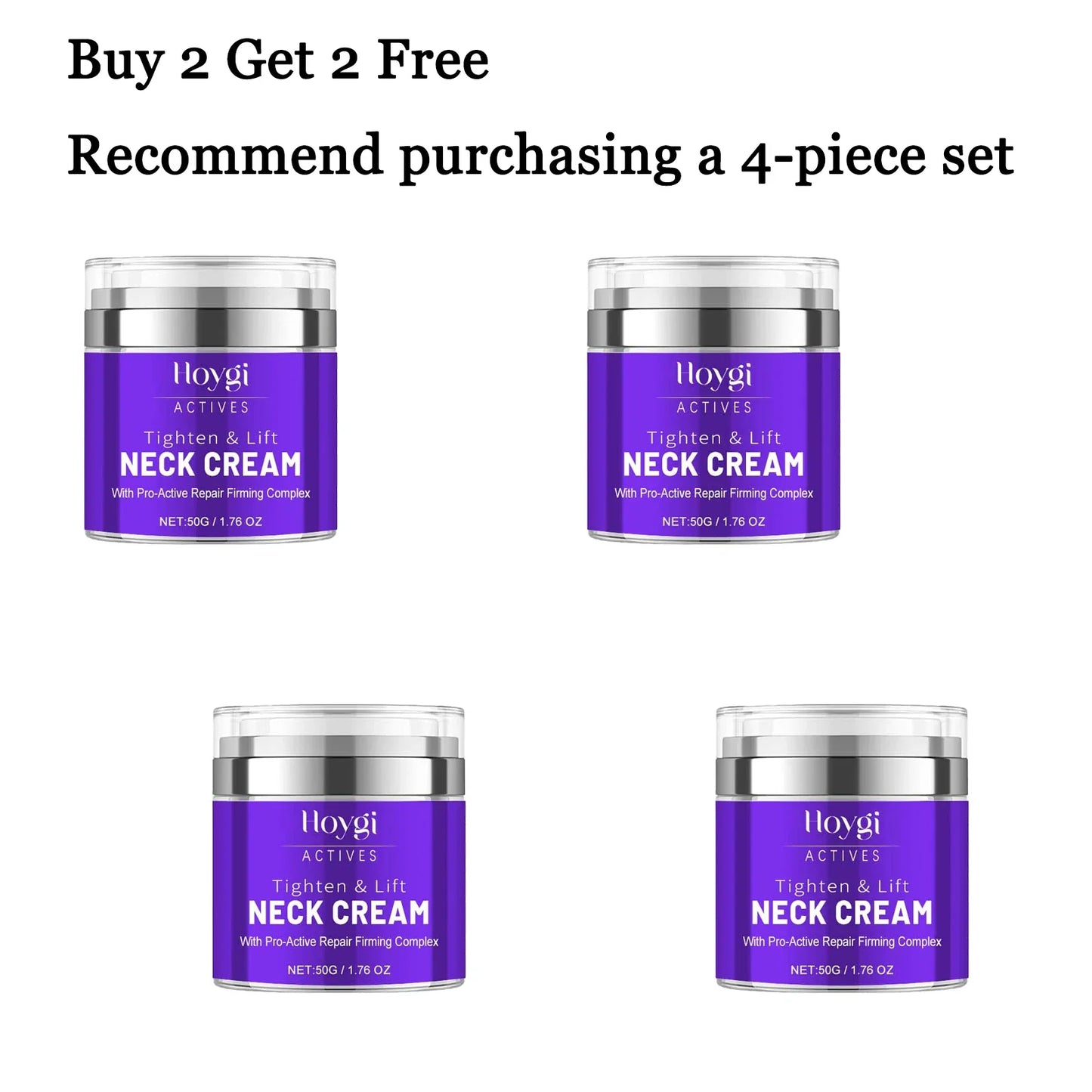 Hoygi Neck Firming Cream – Avocado Oil, Anti-Wrinkle 50g