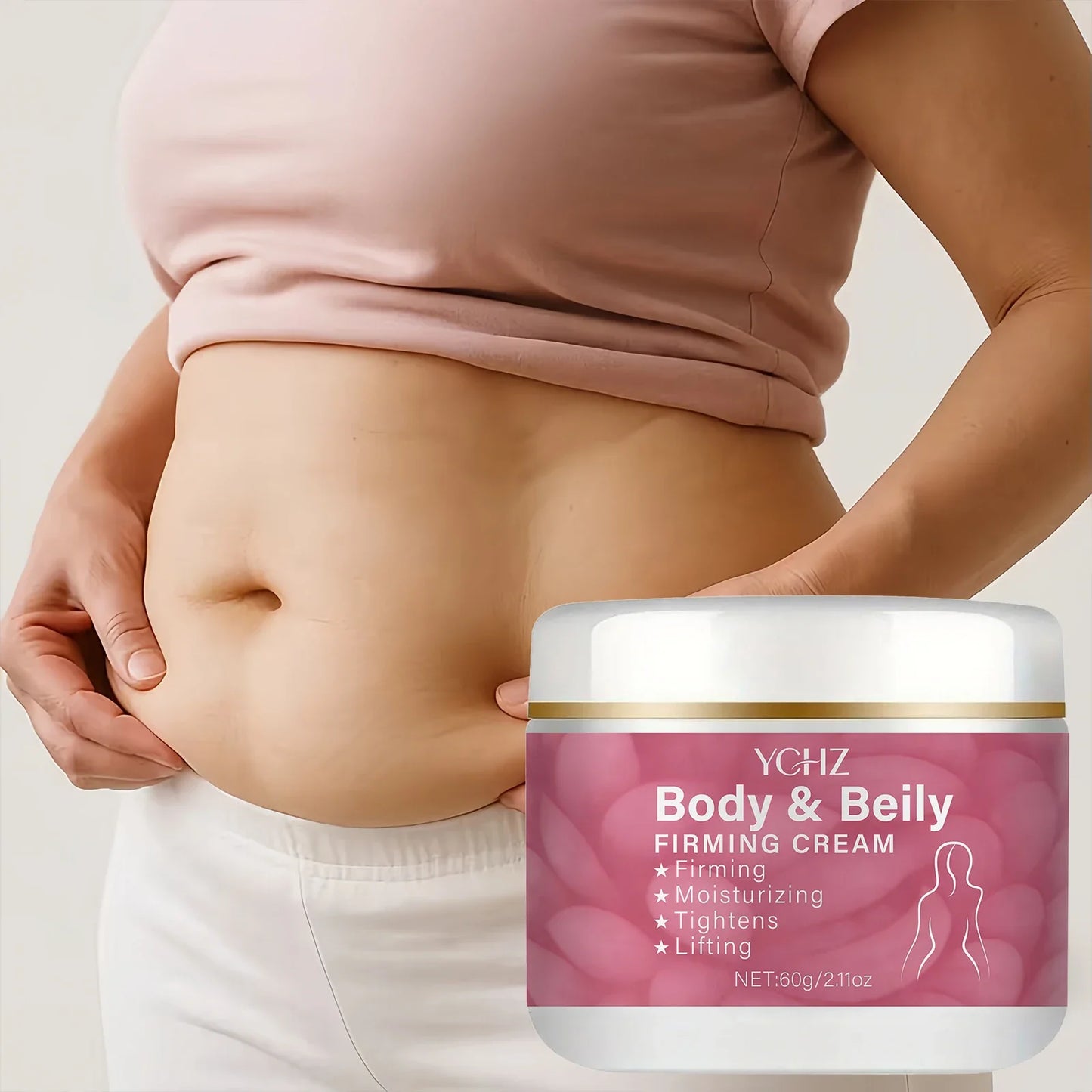 YCHZ Body Firming Cream – Collagen & Hyaluronic Acid 60g
