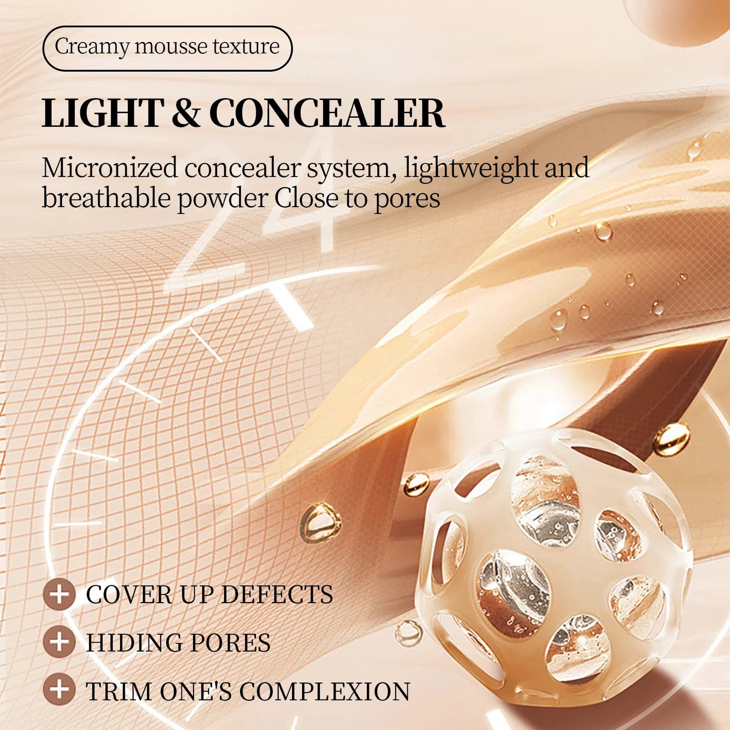 O'Cheal Matte Liquid Concealer – High Coverage & Waterproof
