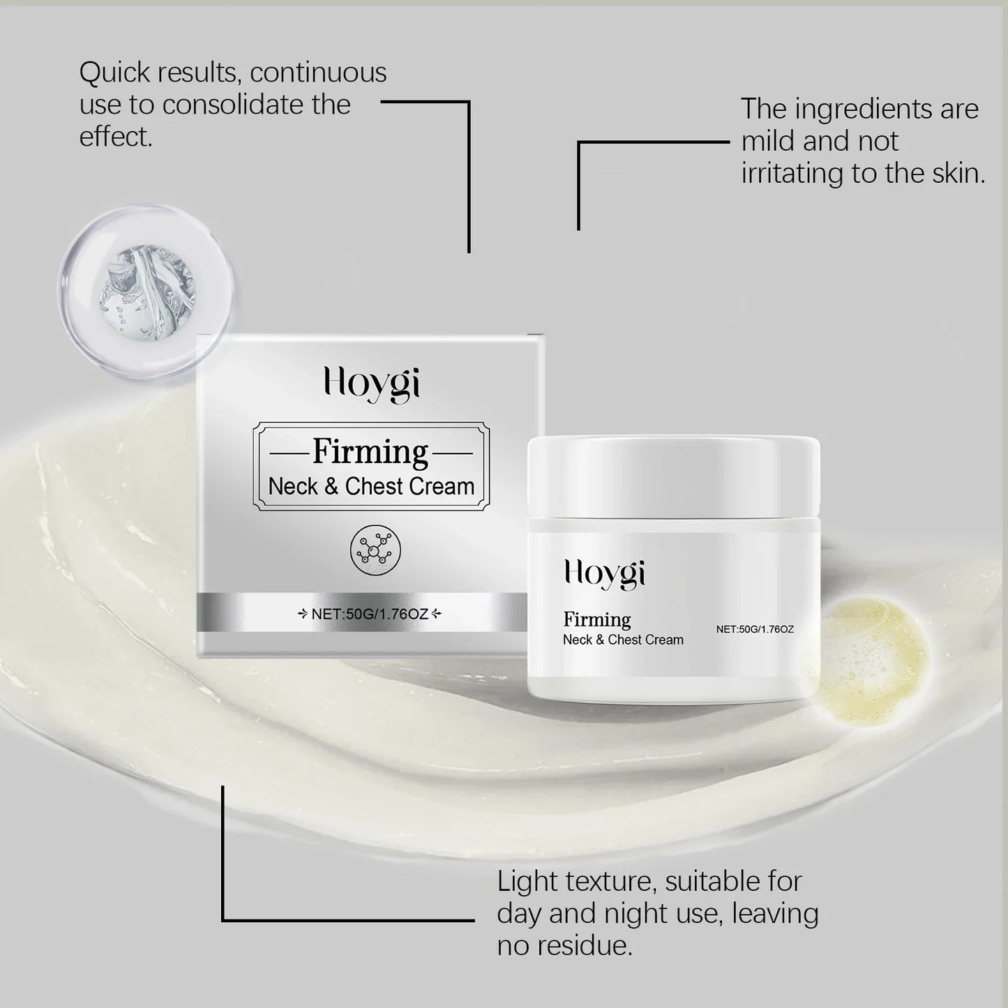Hoygi Collagen Neck Cream – Firming & Moisturizing 50g