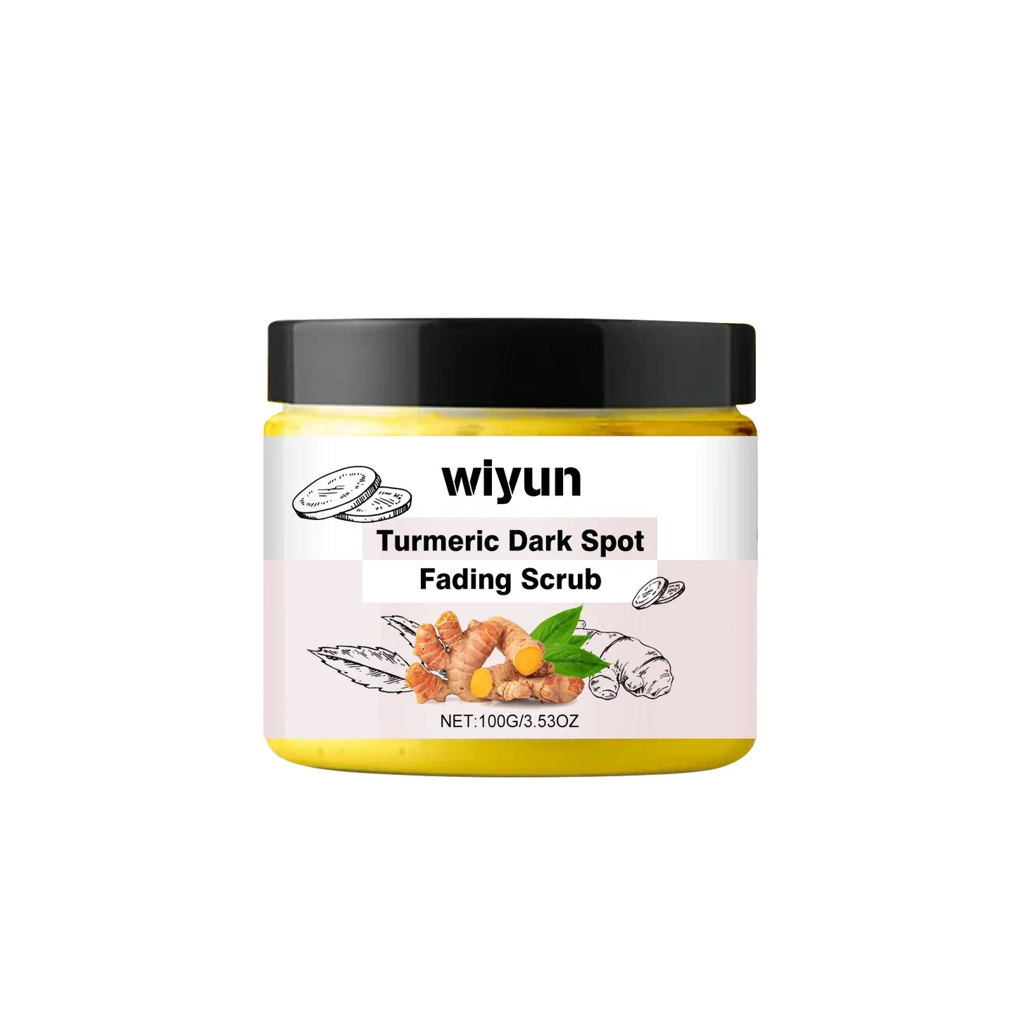 Turmeric Body Scrub Cream – Exfoliate, Brighten & Moisturize
