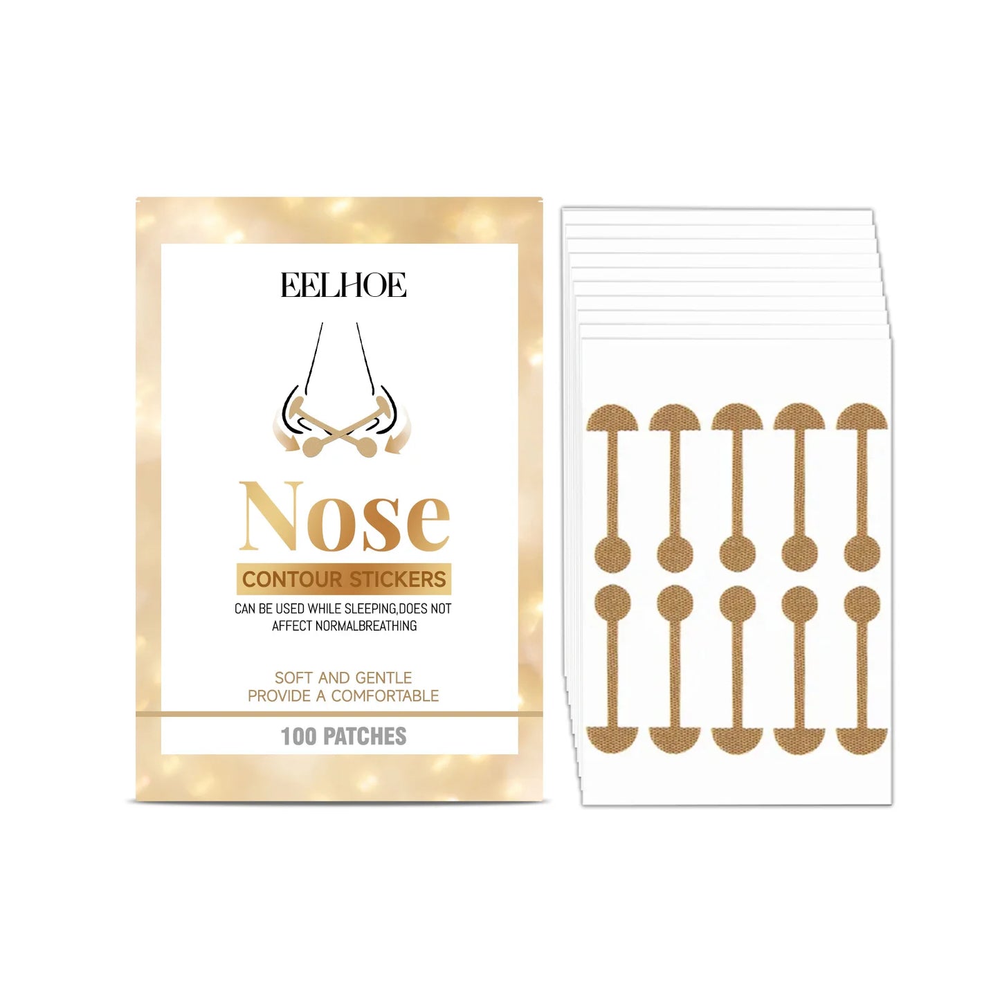 EELHOE Nose Contouring Sculpting Patches | Hydrogel Shaping Stickers