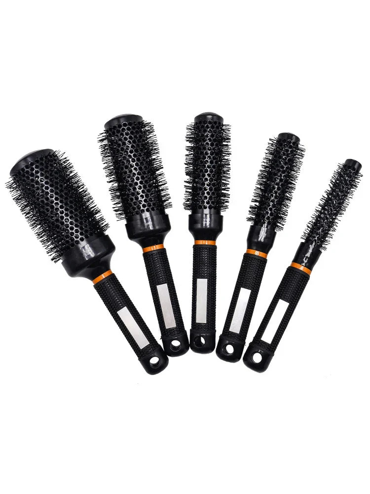 Thermal Round Barrel Hair Brush – Nylon Salon Styling Comb