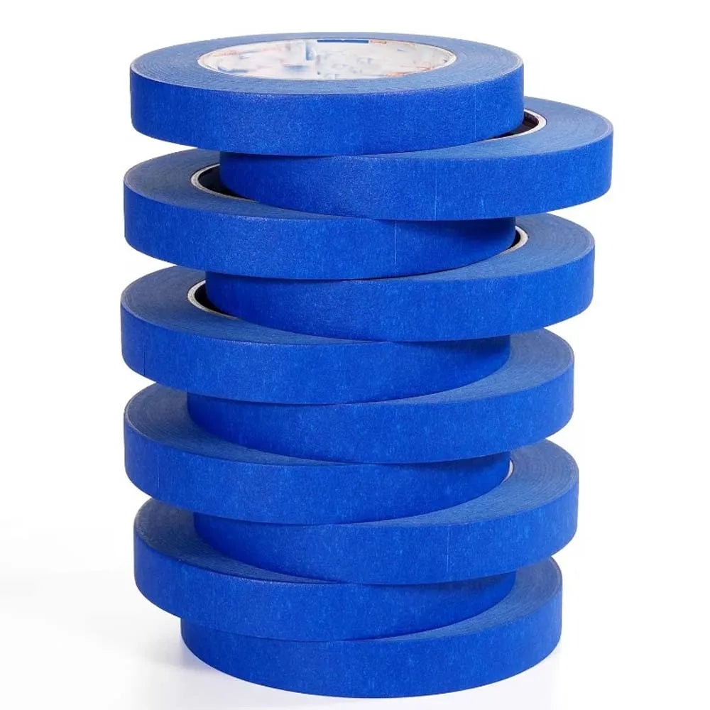 Blue Painter's Masking Tape – 3 Sizes, Clean Release, No Residue
