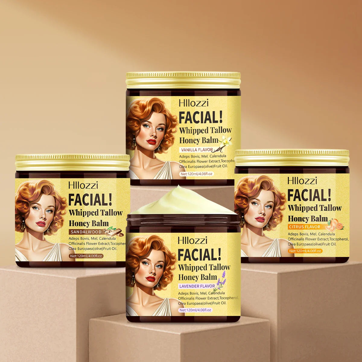 Whipped Tallow Cream – Face, Body & Lip Moisturizer 120ml