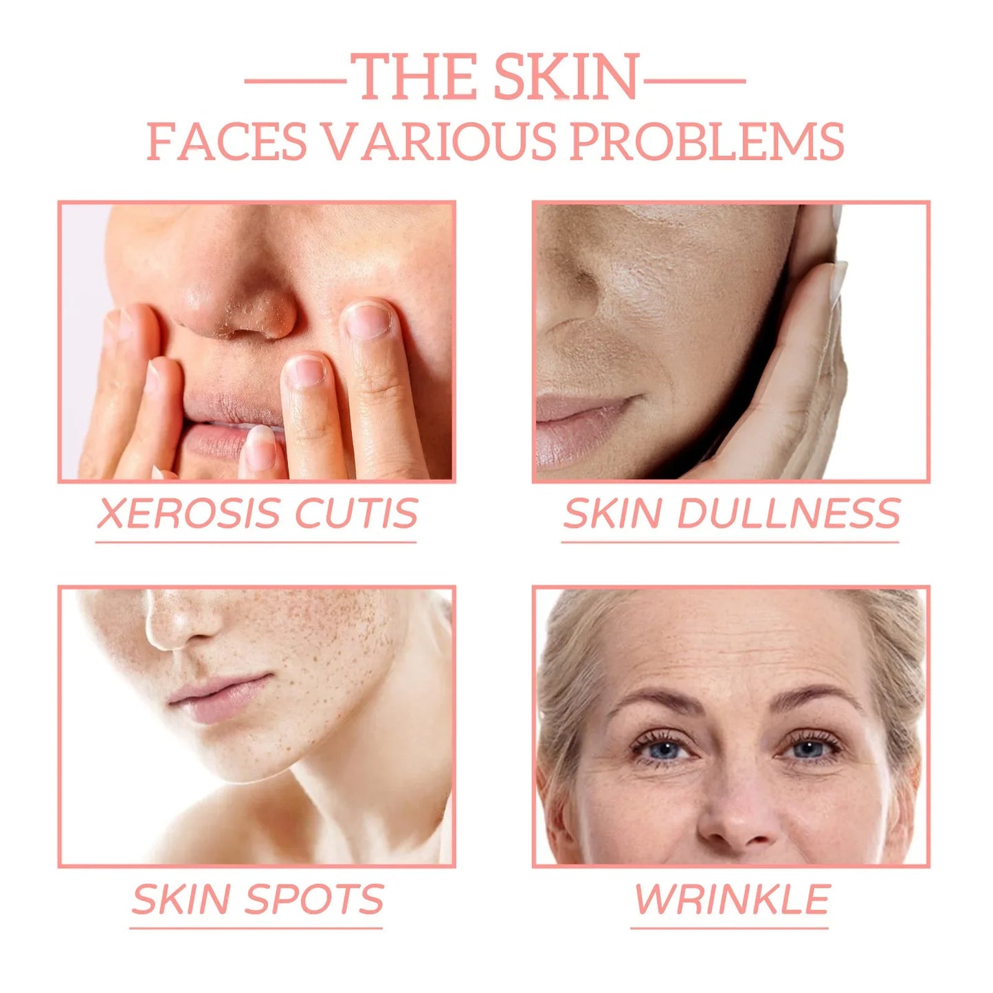 5-in-1 Anti-Aging Face Serum | Pores, Wrinkles & Brightening