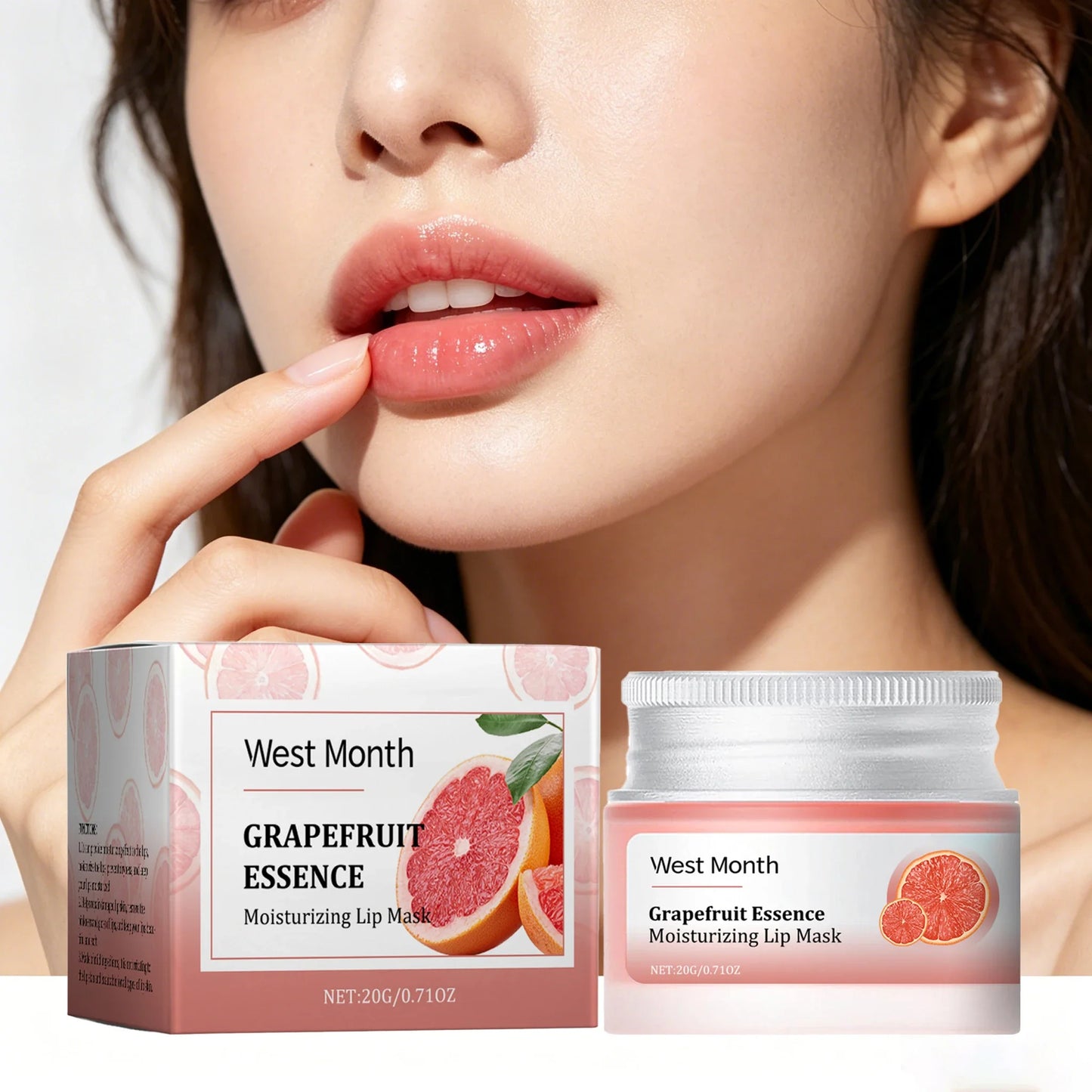 Grapefruit Essence Lip Mask – Moisturising & Fine Line Repair