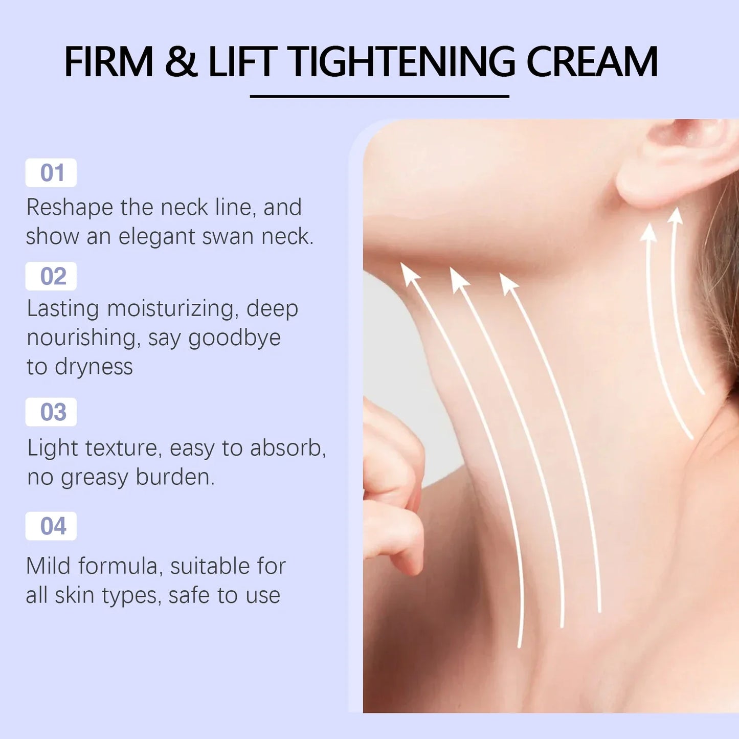 Neck Firming Cream – Lifting, Tightening & Anti-Aging 50g