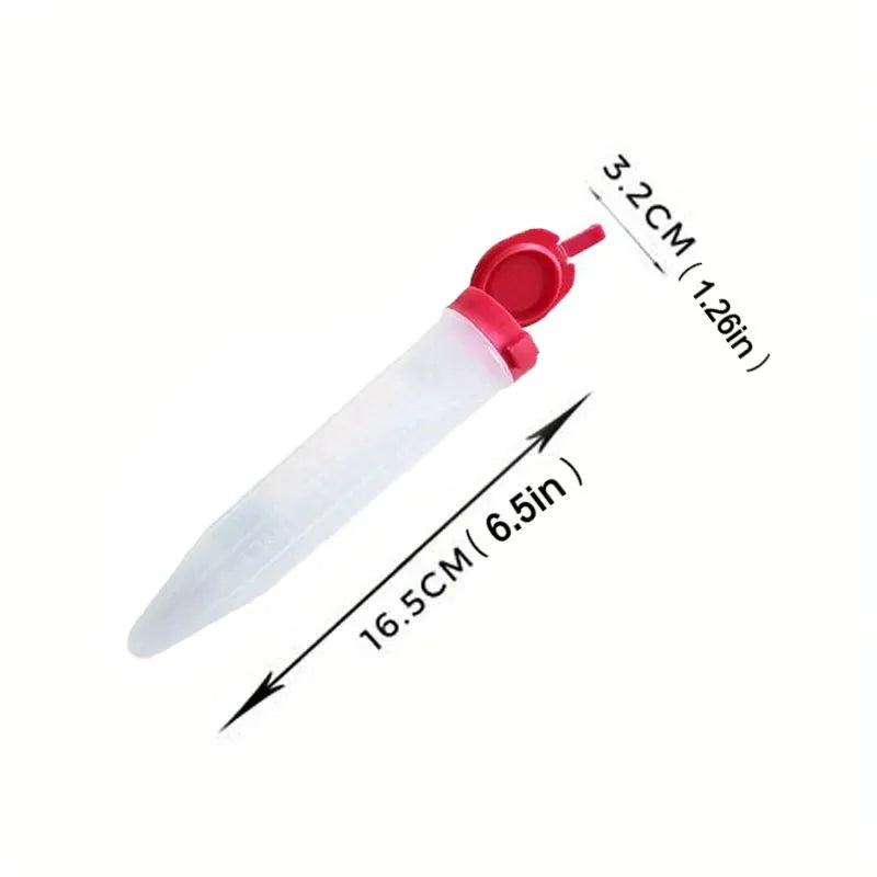0.1L Red Sharps Disposal Container – Puncture Resistant Biohazard