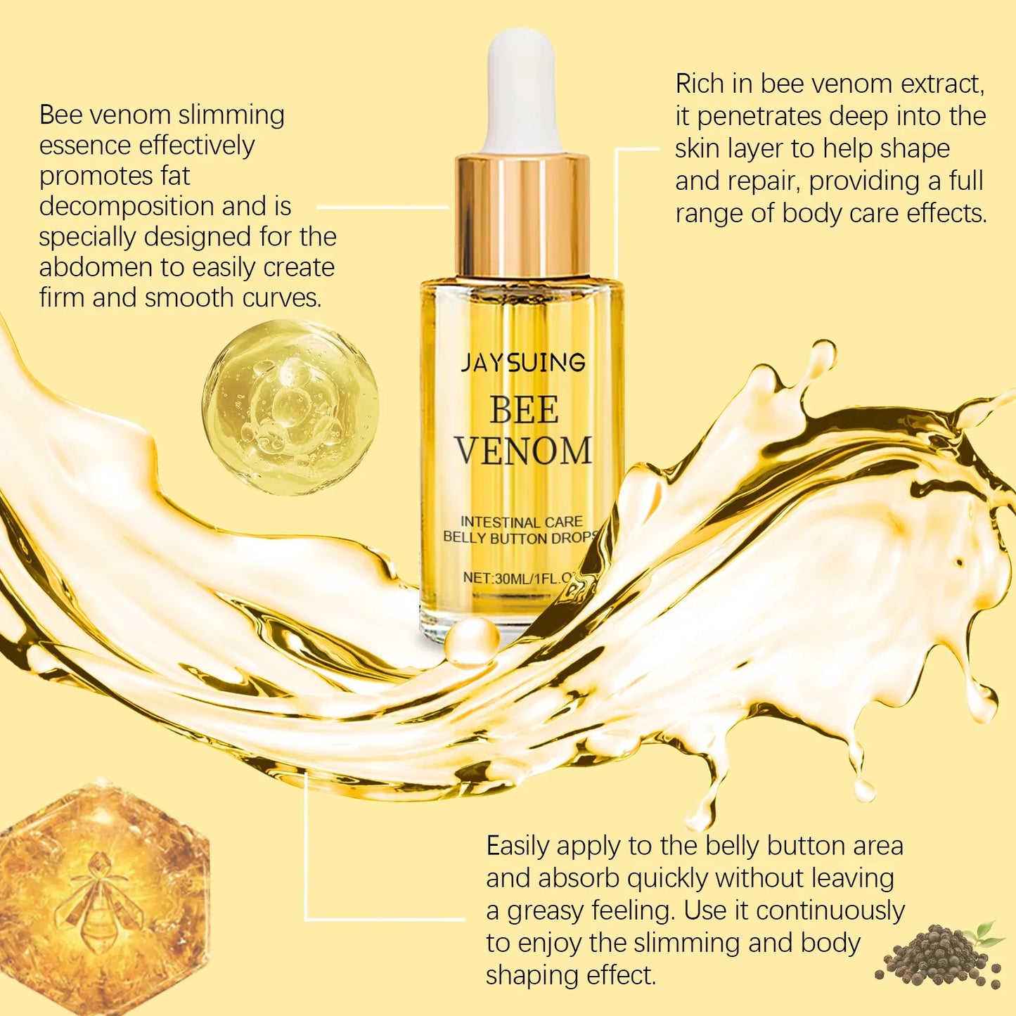 Jaysuing Slimming Body Serum – Firming & Fat Burning Essence