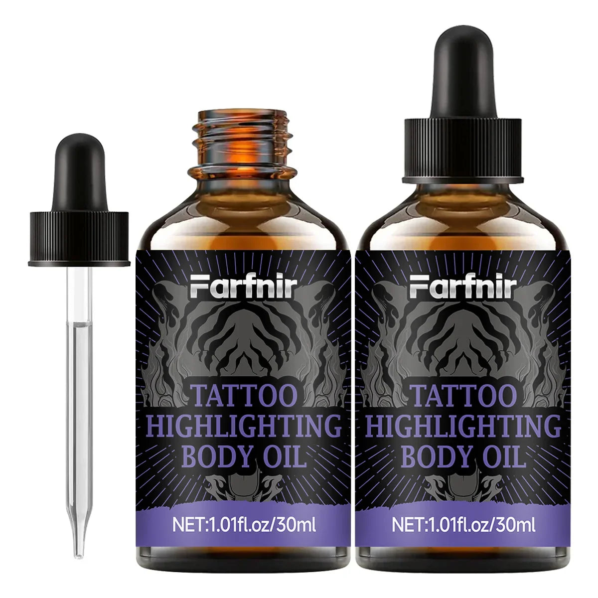 Hllozzi Tattoo Highlighting Oil – Brightens & Nourishes Skin