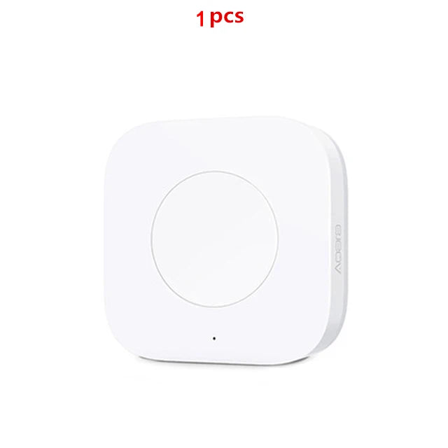 Aqara Mini Wireless Switch Zigbee Sensor One Key Control Smart Button Smart Remote Control For Apple HomeKit Mijia Xiaomi Peaceful Pleasures Health and Wellness 1 piece China Mainland