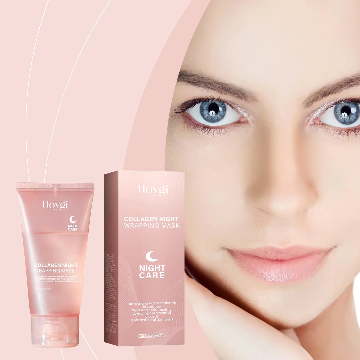 Hoygi Collagen Peel-Off Facial Mask – Hydrate & Brighten Skin