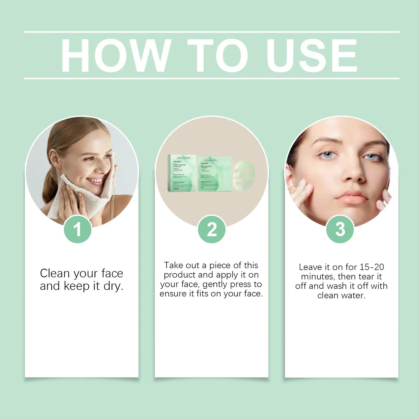 4-Pack Retinol Face Mask – Hydration, Glow & Elasticity