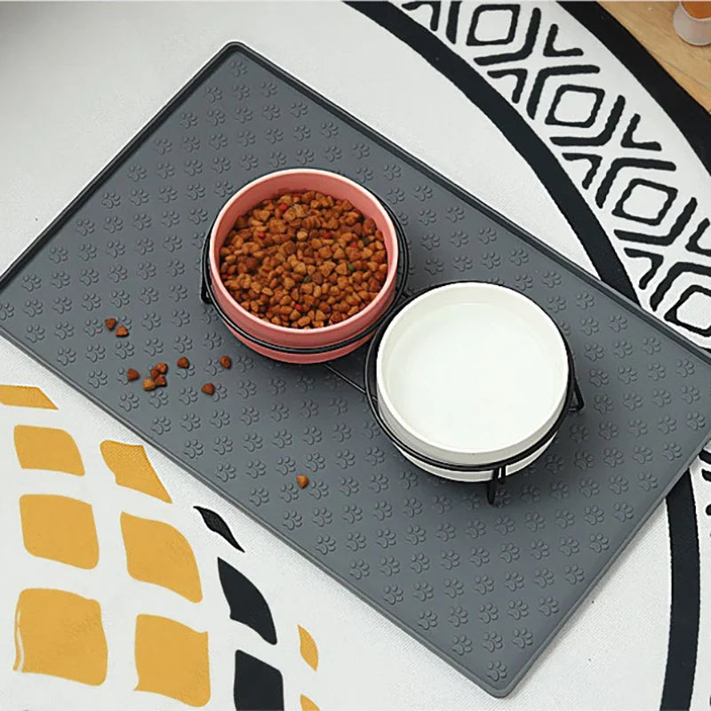 Silicone Pet Feeding Mat for Dogs & Cats | Waterproof Non-Slip
