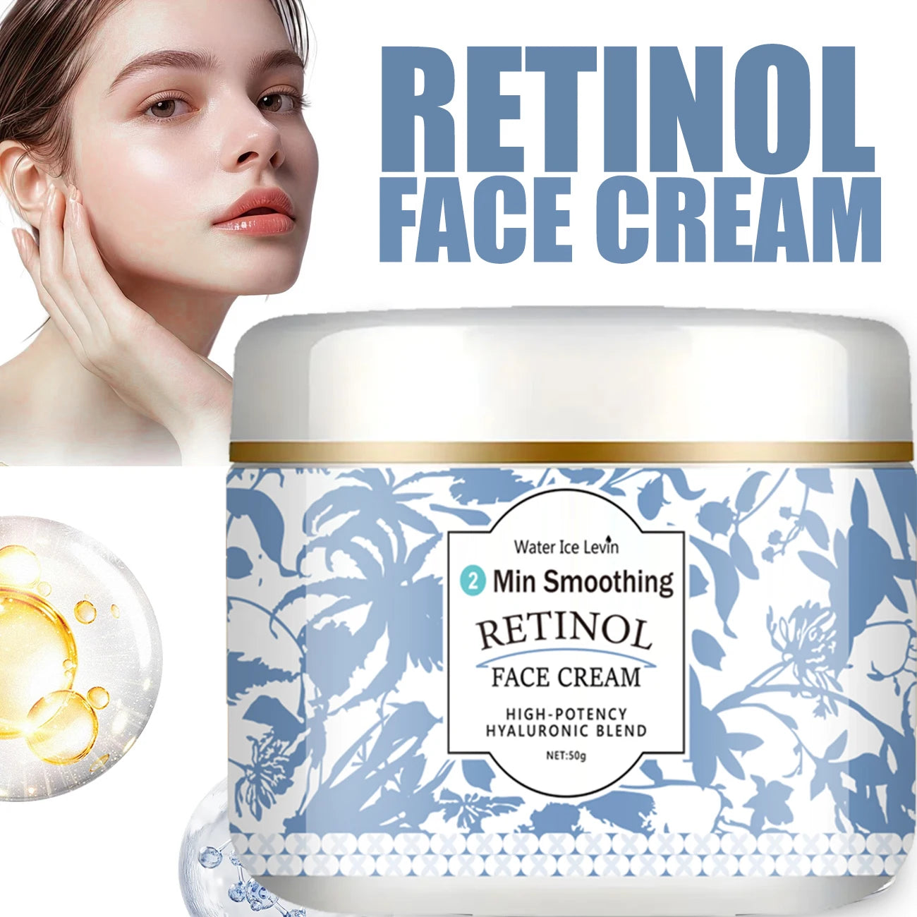 Levon 2-Minute Hydrating Firming Face Cream 50g | Anti-Aging